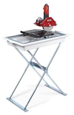 Tile Saw, 1-1/4 HP 7" W/Stand